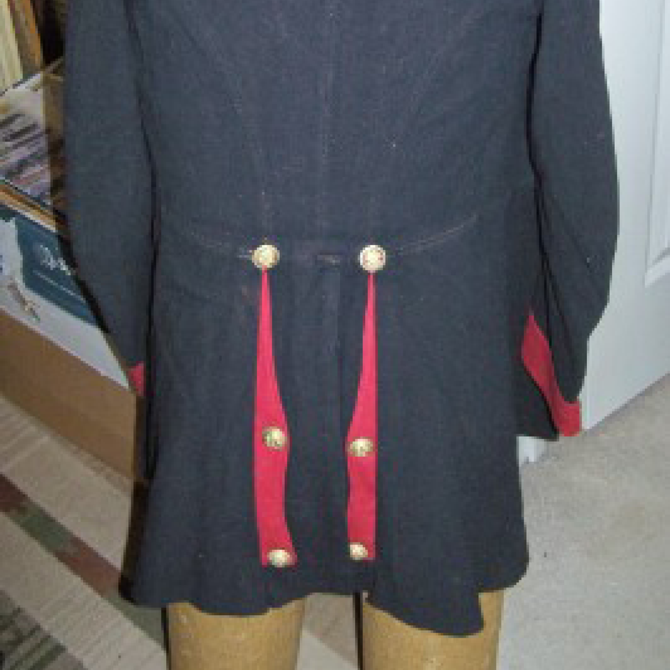 M1881 horse artillery soldier's frock coat files520170913 23345 qpdnn3