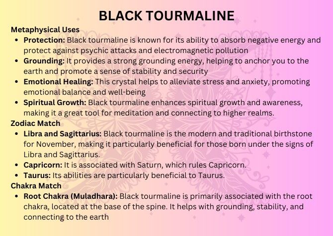 Black tourmaline