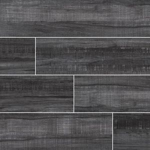 Belmond obsidian wood look tile