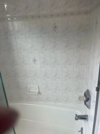 Bathroom tub restored by ms grout