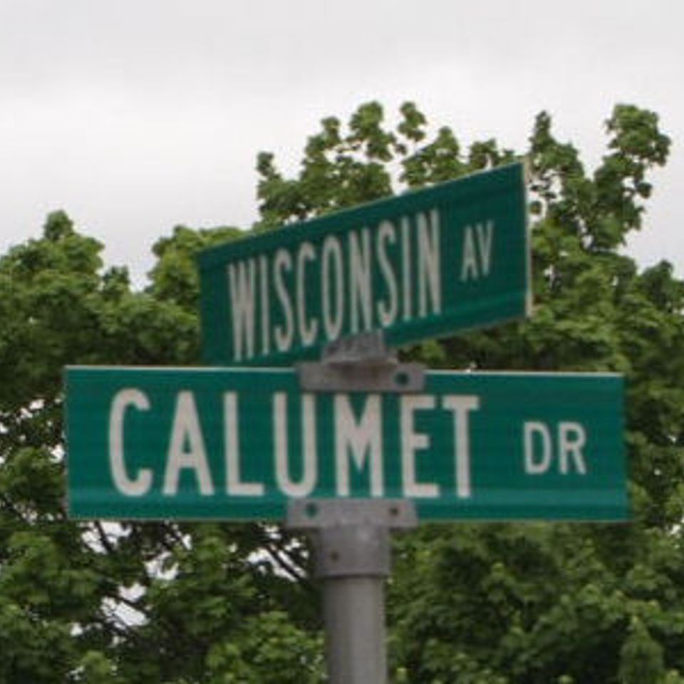 Wi cal street sign