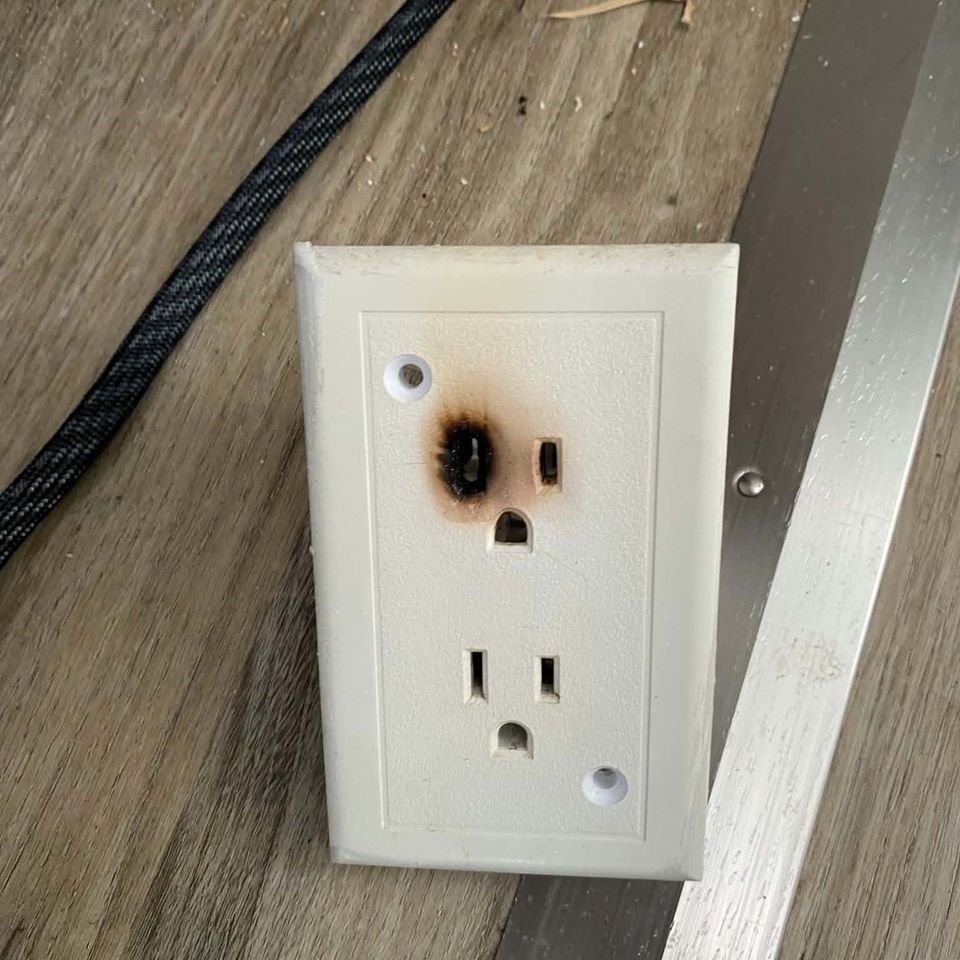 Park3 burnt outlet
