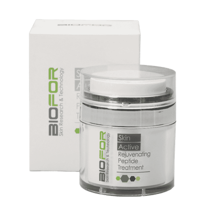 Skin active rejuvenating peptide treatment