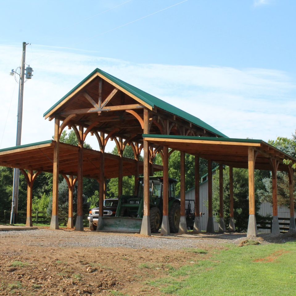 Nathan foriest construction general contractor builder nashville tn  franklin tn  columbia tn  murfreesboro tn farm barn timber framed car equipment shelter cover best top rated construction in nashville tn
