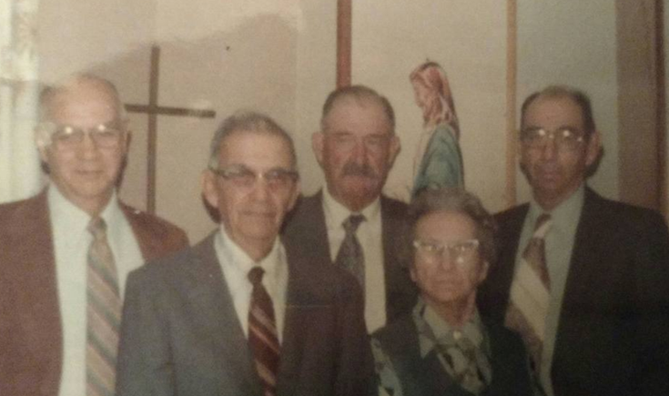 Ed's wife dora funeral