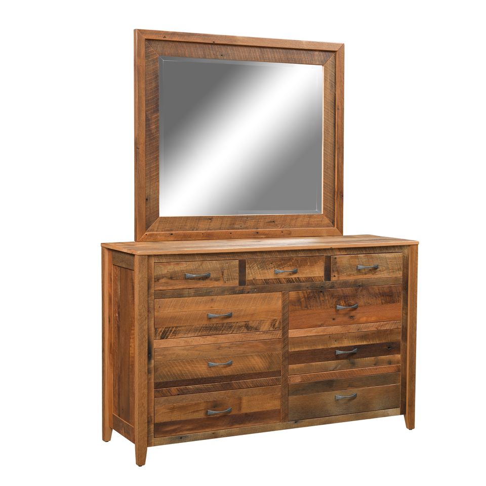Ubw shefford 9 drawer dresser with mirror