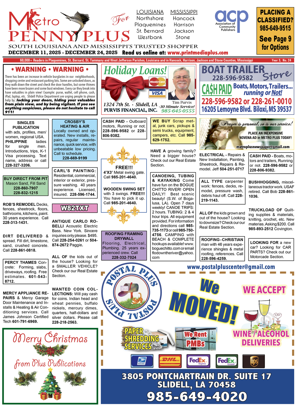 Metro penny plus 12.11.25