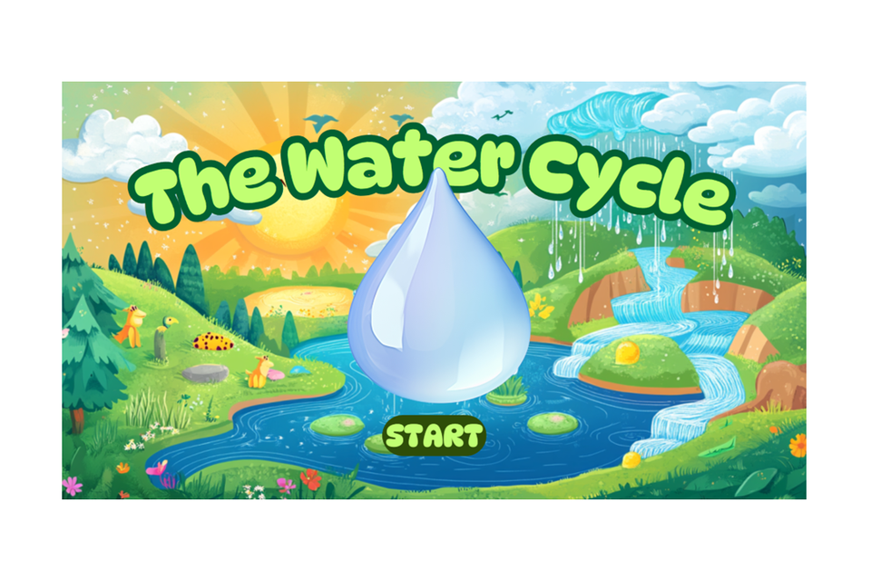 The water cycle   kids interactive quiz game