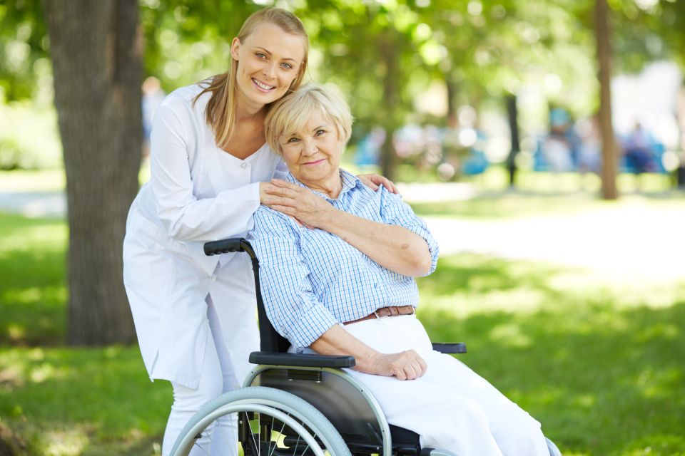 Web design for senior care services by Cannone Marketing.
