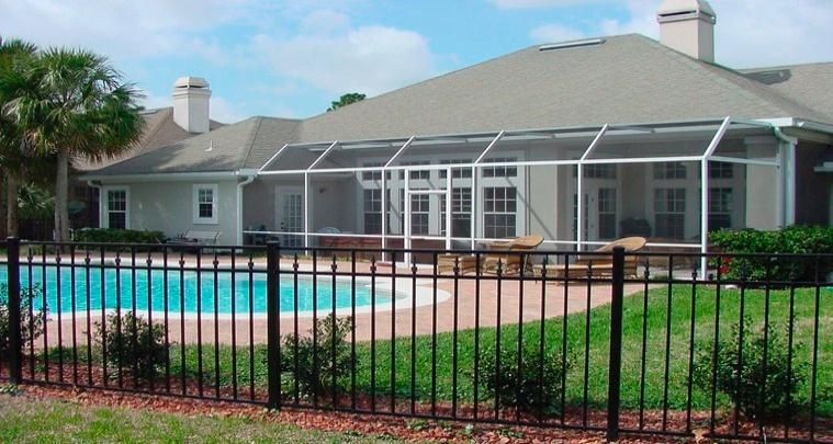 Aluminum fence g2