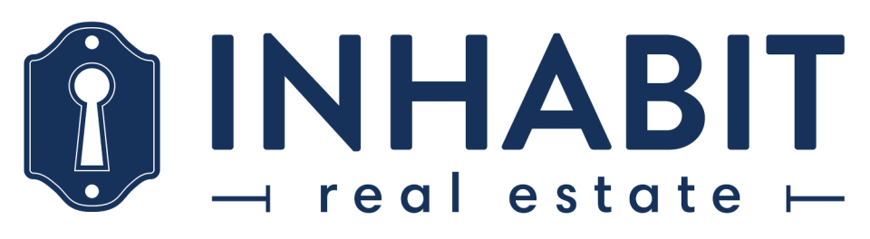Blue inhabit logo