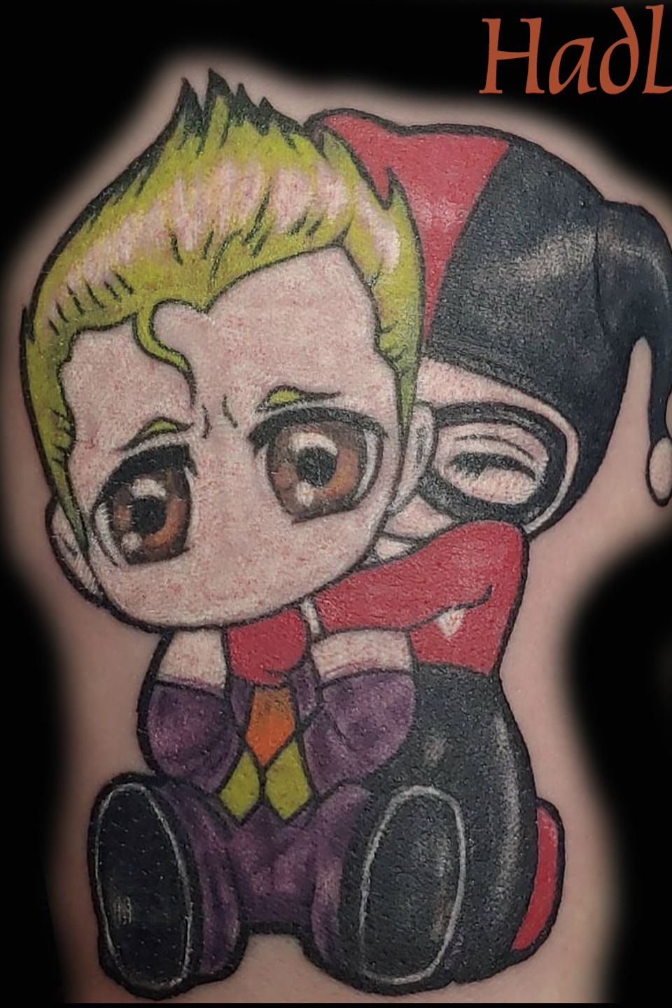 Hadley joker and harley