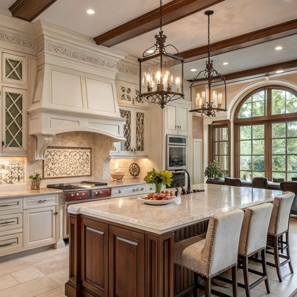 Kitchen family island