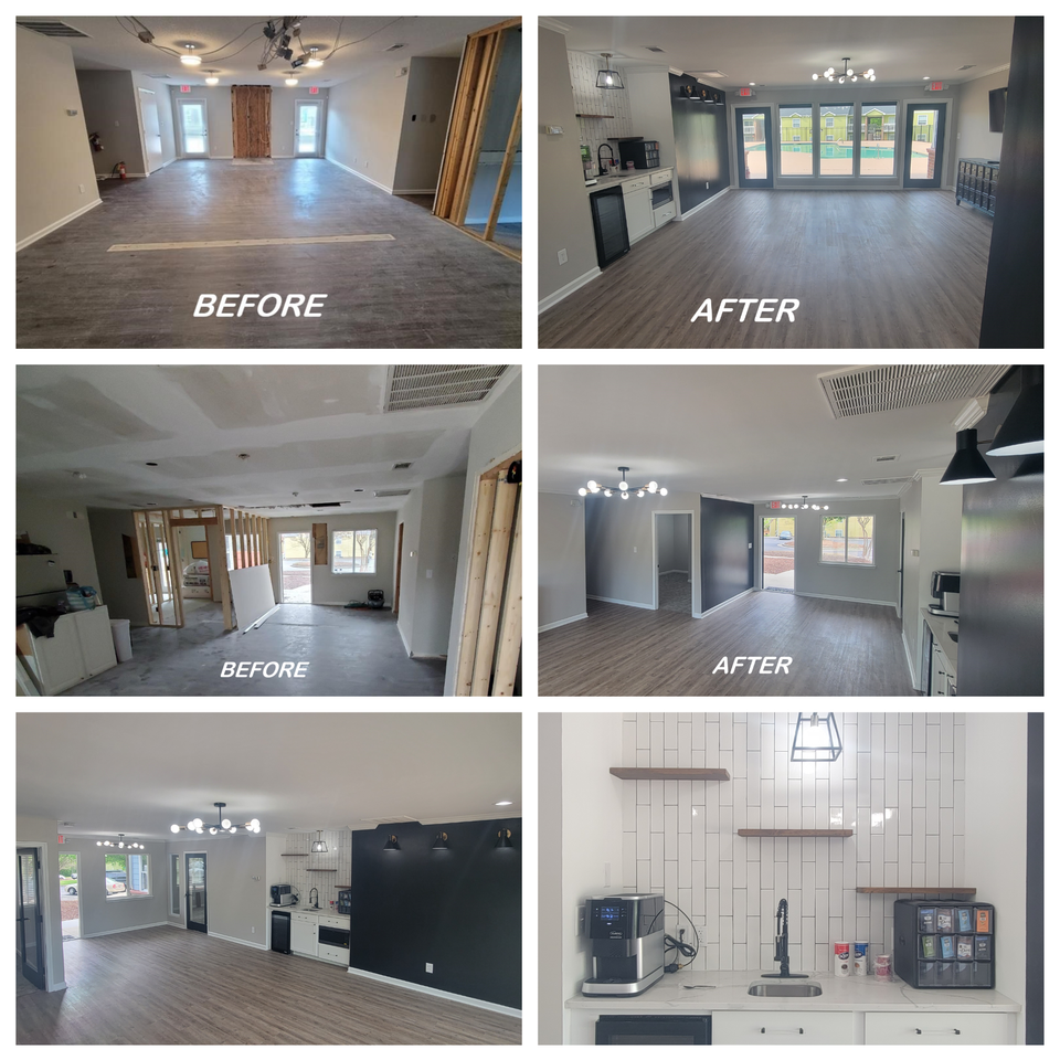 Clubhouse renovations