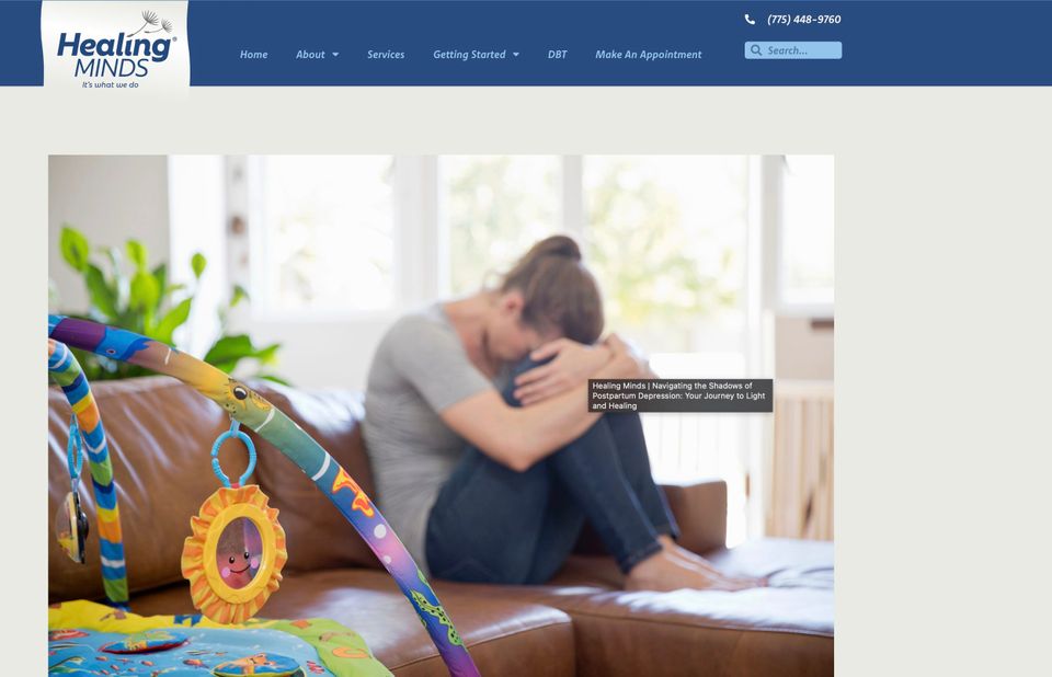 Screenshot Healing Minds- KPCopy's article 