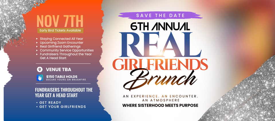 6th annual real girlfriends brunch banner 2