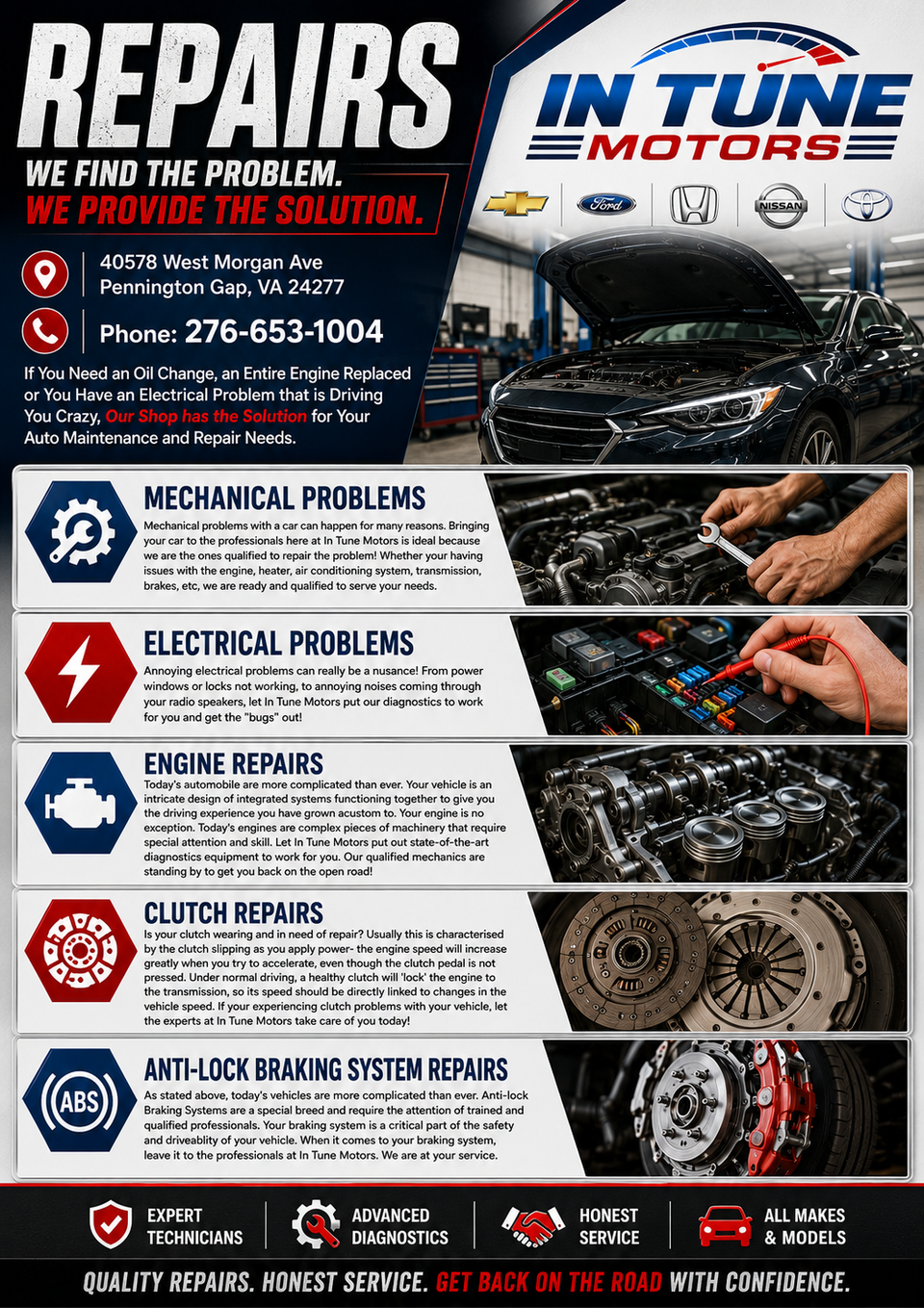 Fb ad3 repairs