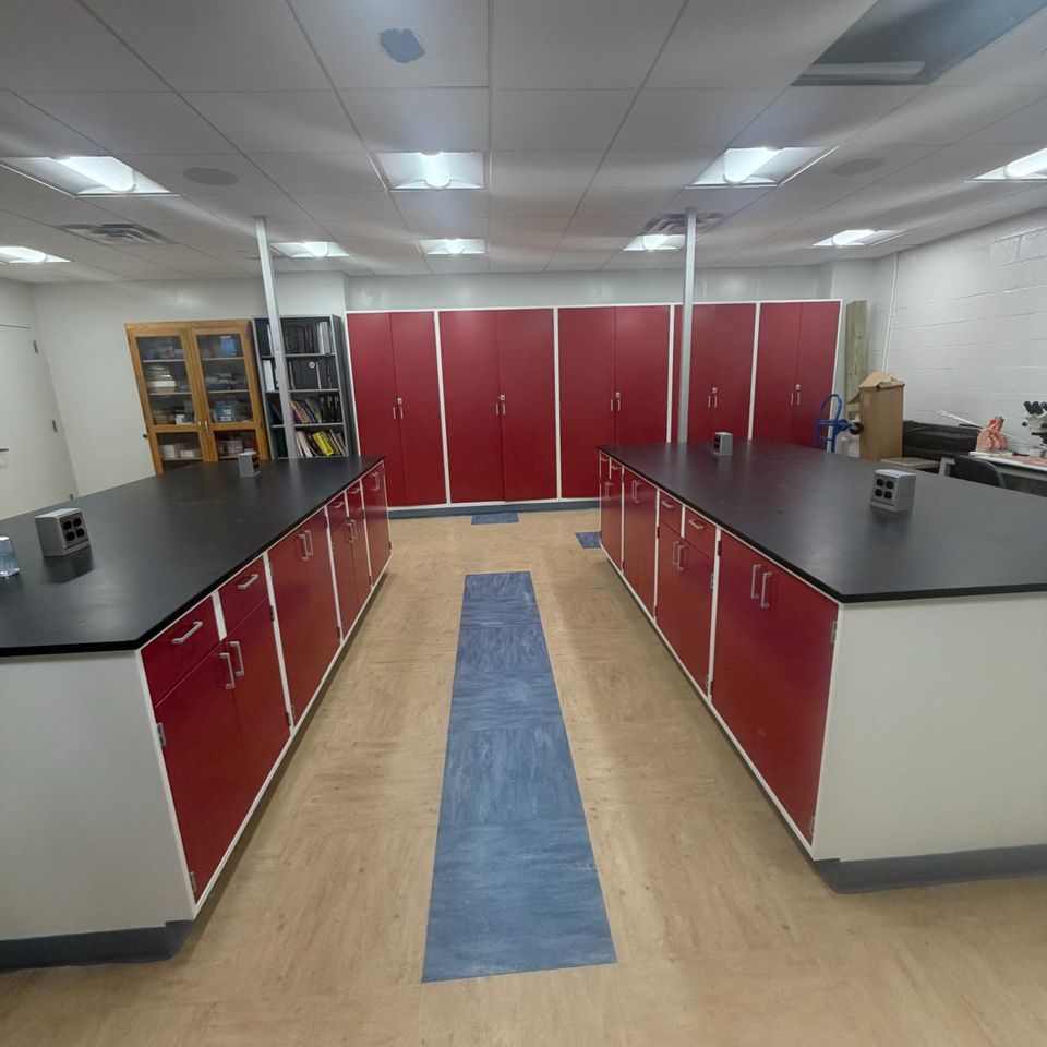 Cabinet repainting educational center Hoboken, NJ