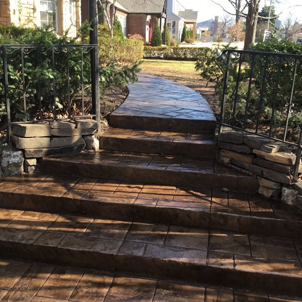 Select outdoor solutions  tulsa oklahoma  porches sidewalks flatwork  concrete porch sidewalk contractor construction company  residential concrete flat work  photo dec 06  11 45 49 am