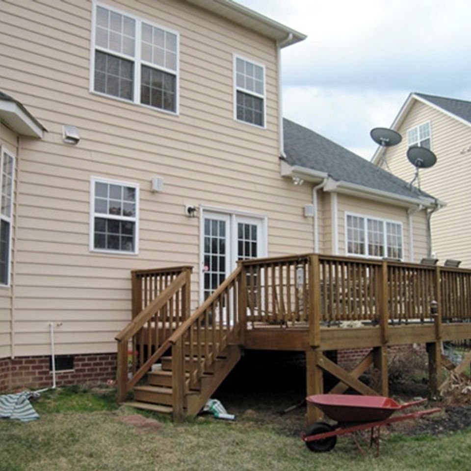 Porch before