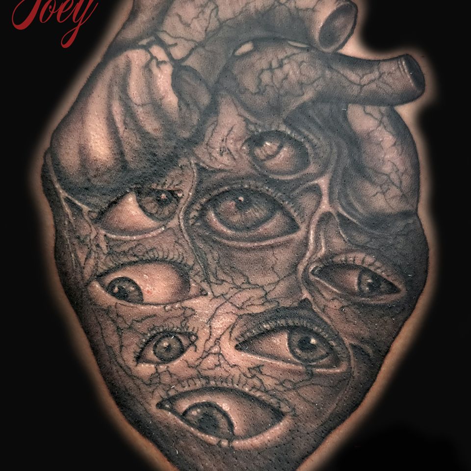 Joey heart with eyes