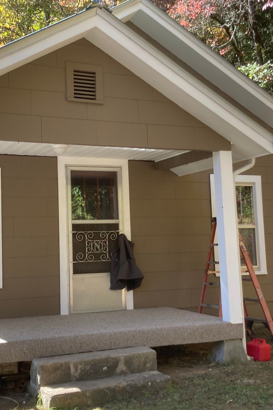 Outside painting