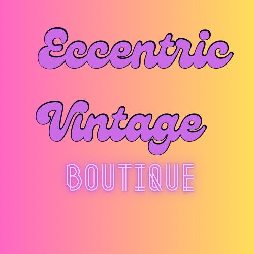 Eccentric vintage boutique logo