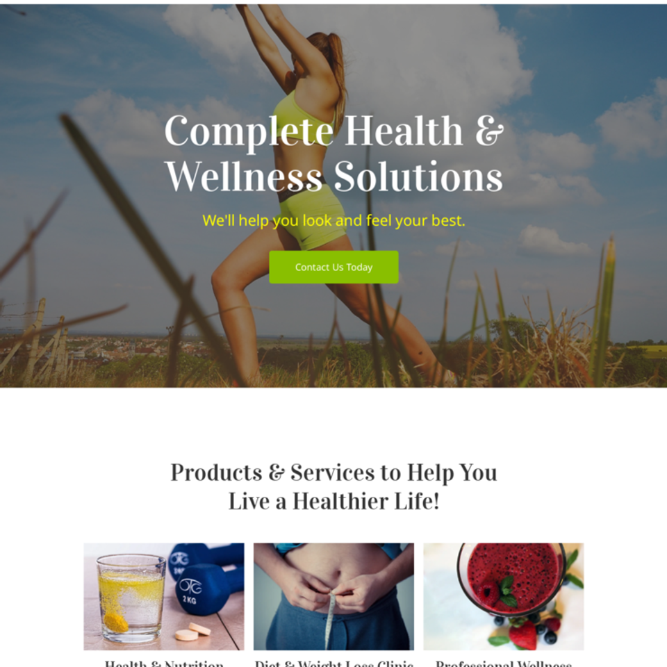Health and nutrition