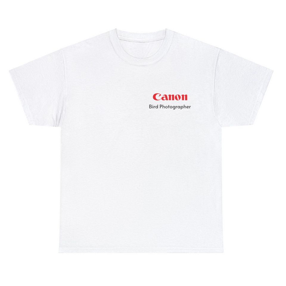 Canon Bird Photographer t-shirt for Canon photographers