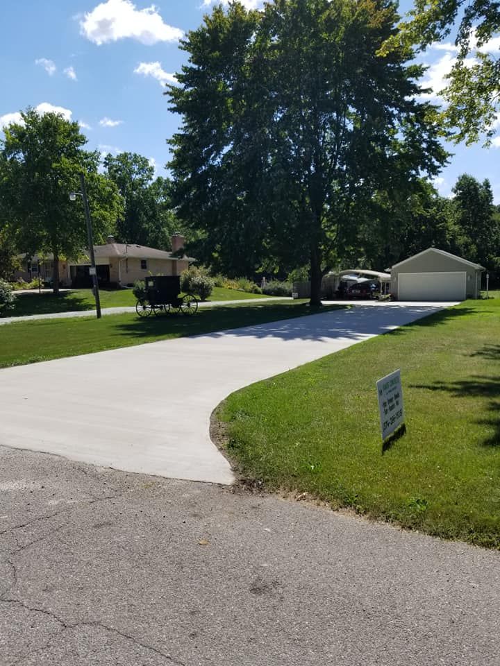Clean driveway