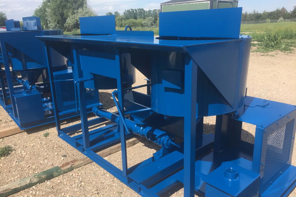 Blue equipment