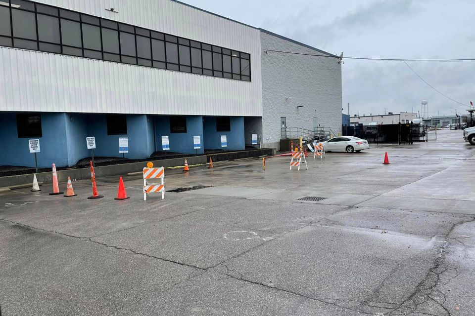 Commercial concrete repair