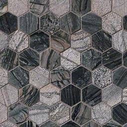 Henley 2inch hexagon multi finish