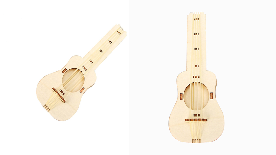 14. okyn g5550 stem physics educational school science project kits assembly rubber band guitar diy gift for children (2 3)