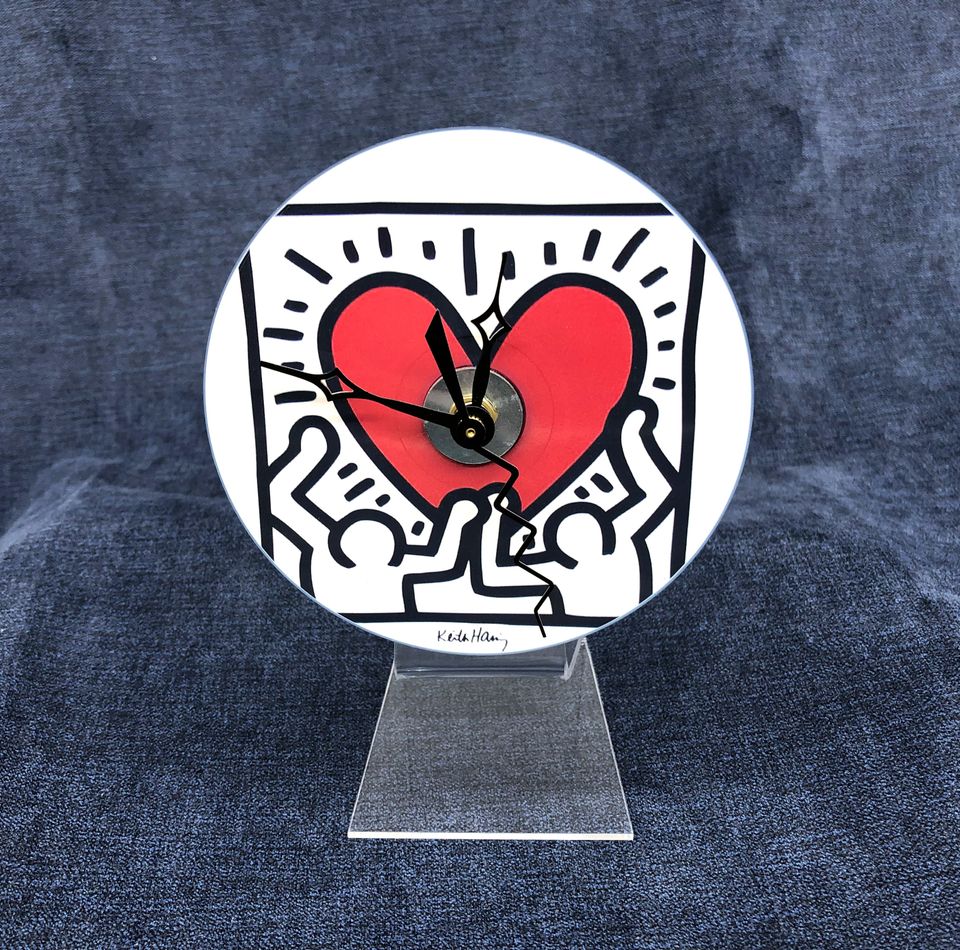 Cd clock keith haring
