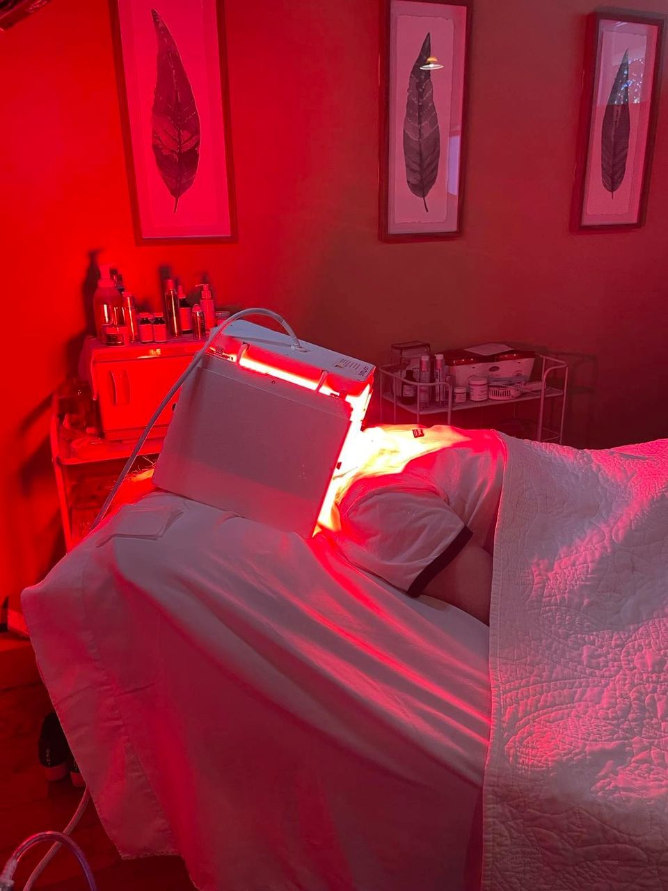 Red light led treatment