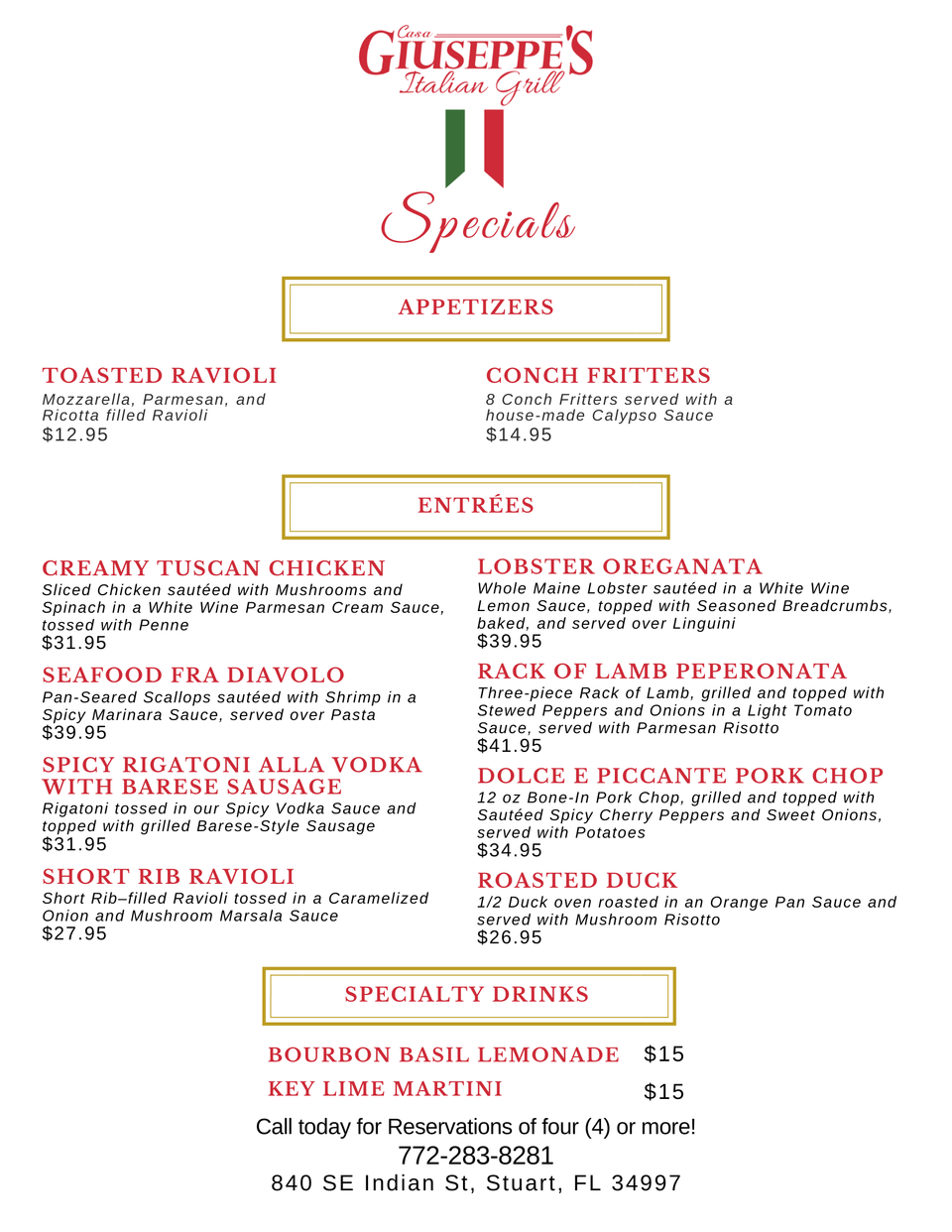 Cg specials for social 