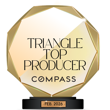 top producer with COMPASS, COMPASS realtors, the triangle's best realtors, COMPASS realtor, best COMPASS realtors in NC