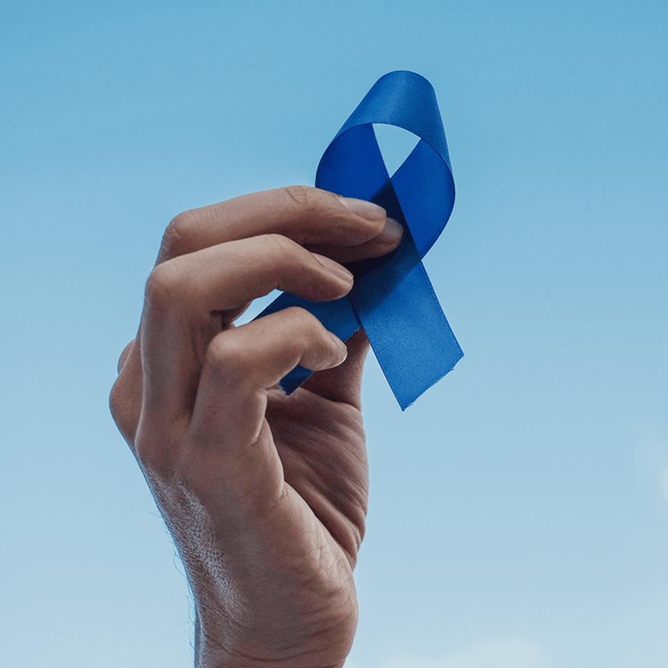 Blue ribbon walk