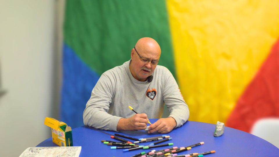 Interactive PlayWorks session focused on creativity and connection