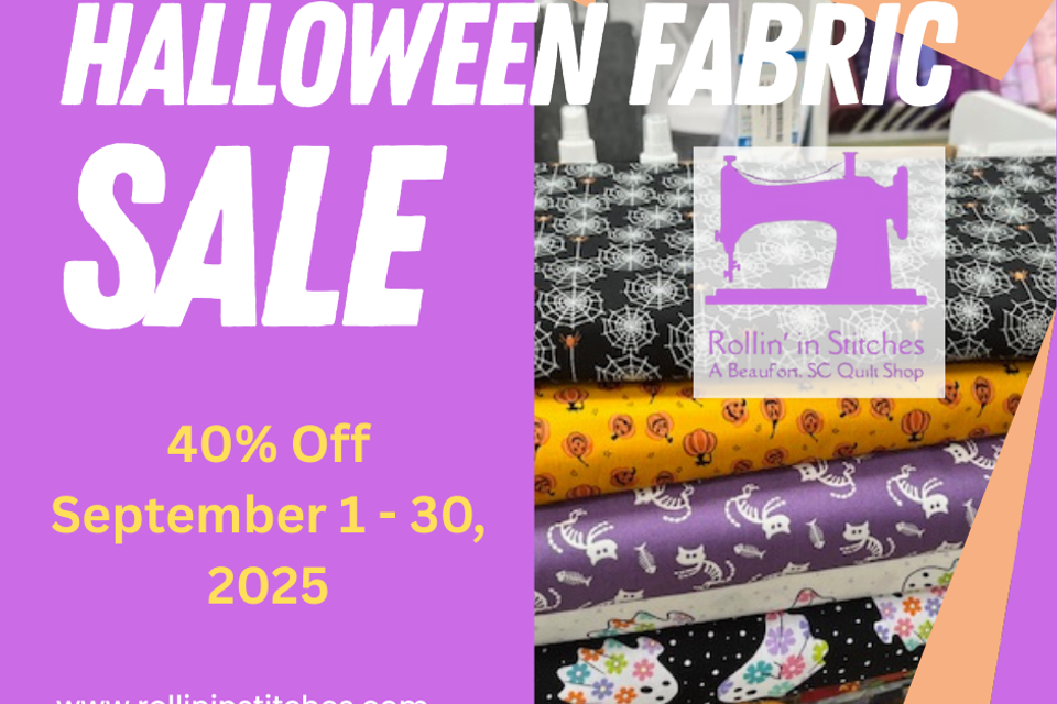 Halloween fabric sale