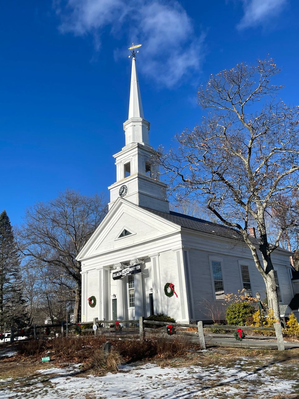 Holiday services at first parish