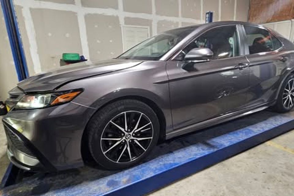 2022 nissan altima came into ham auto repait for pre inspection