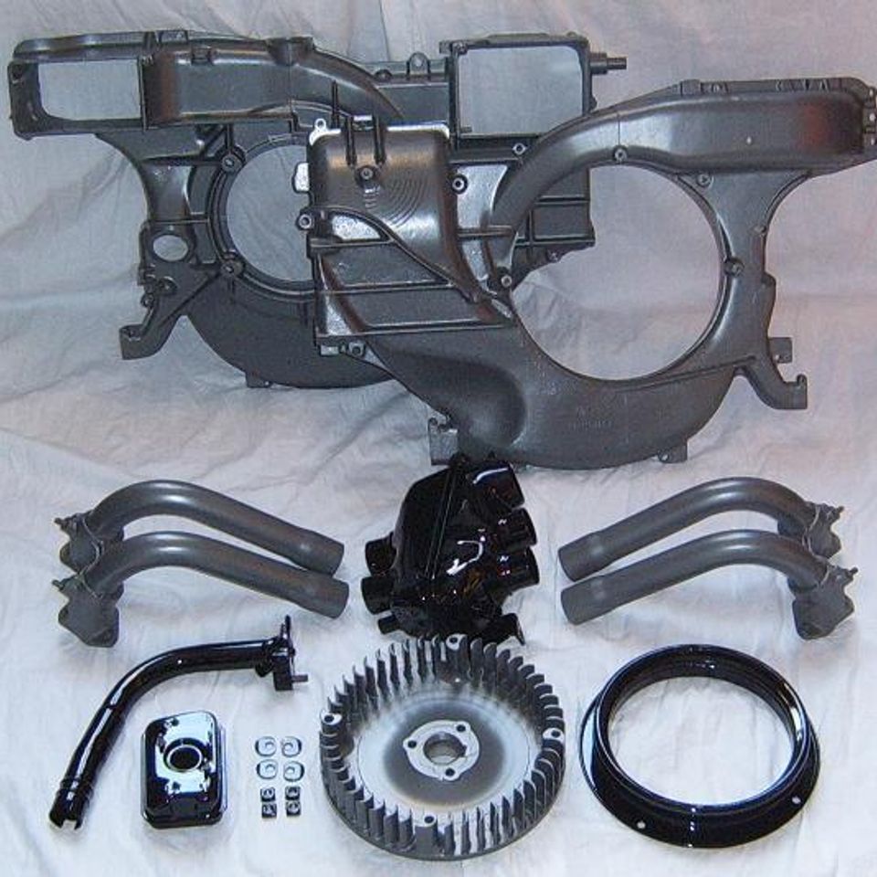 T4 parts gray   gloss black