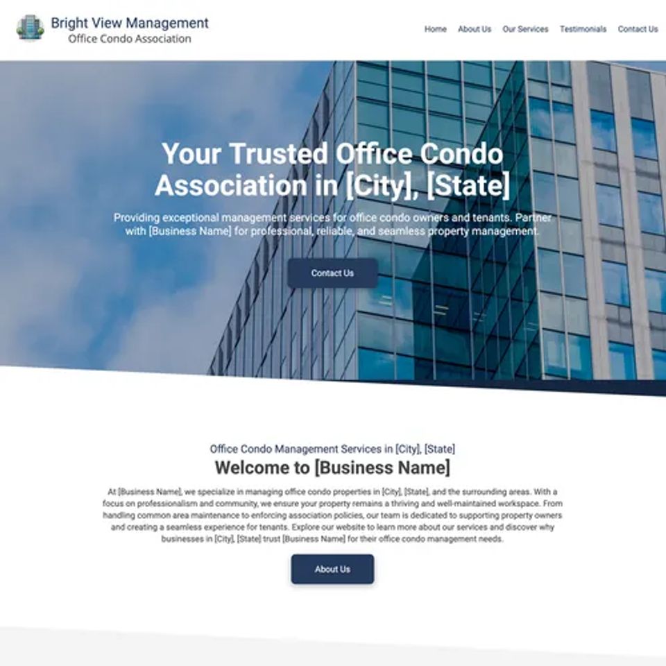 Office condo theme original