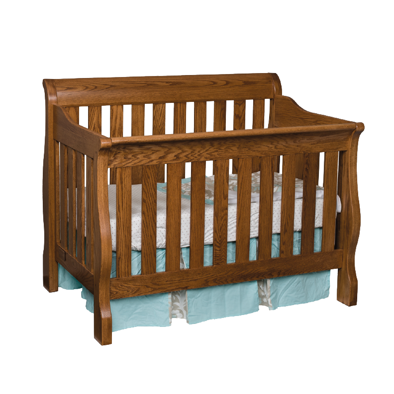 Jrw traditional slat crib