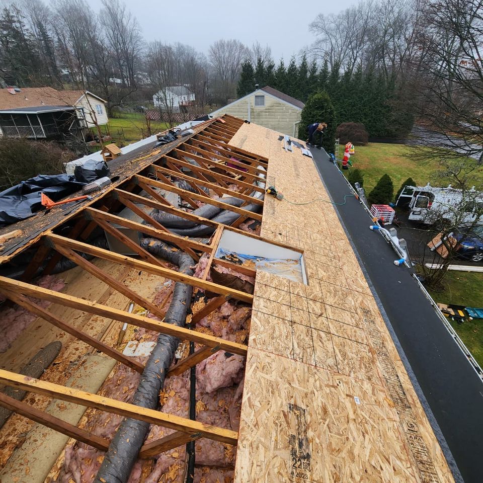 Before roof