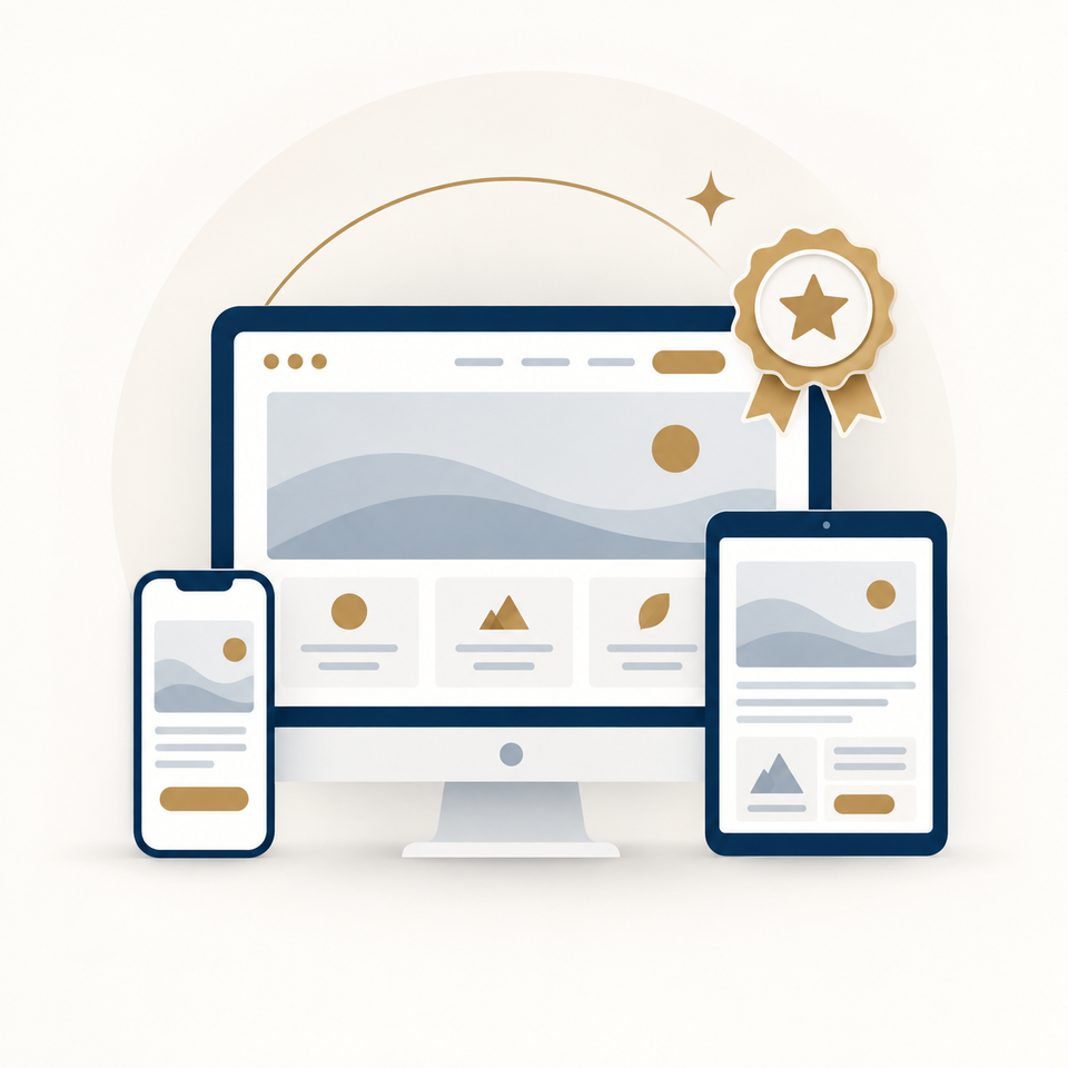 Studio 68 business website plan
