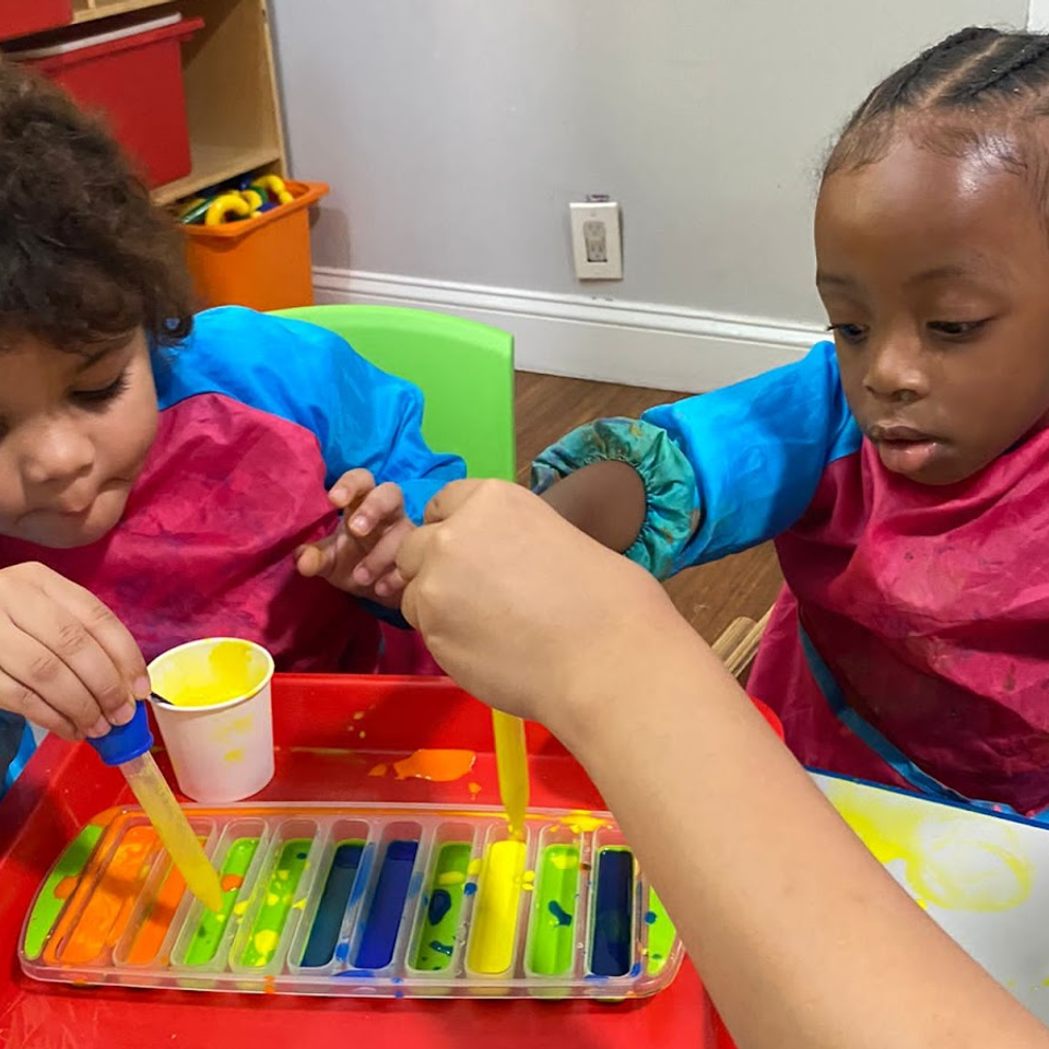 Kidz heavenly garden kids at art