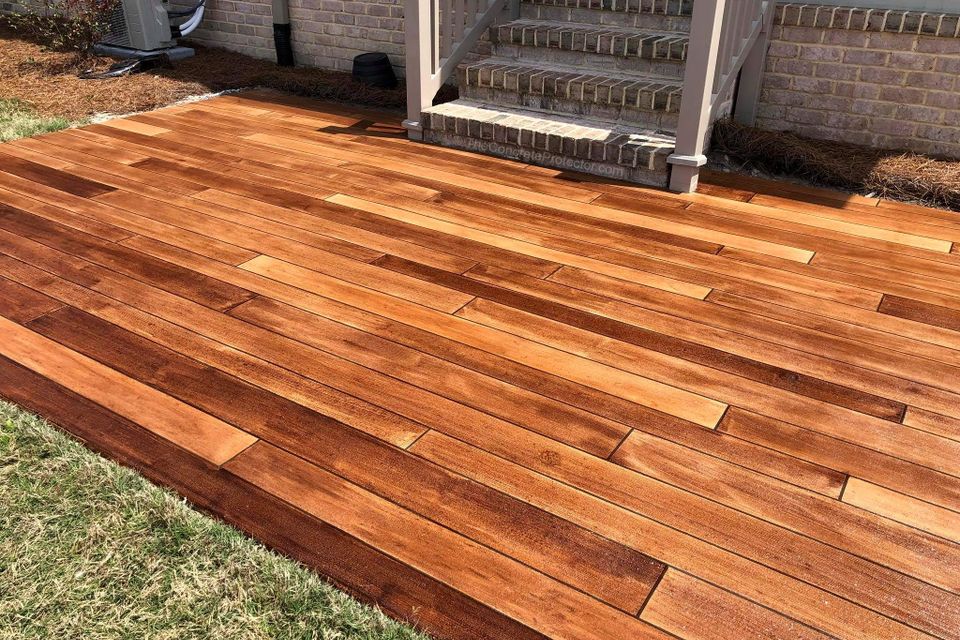 Rustic Concrete Wood example